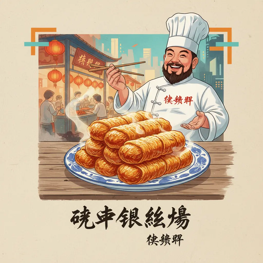 陳師傅 - 脆皮銀絲腸